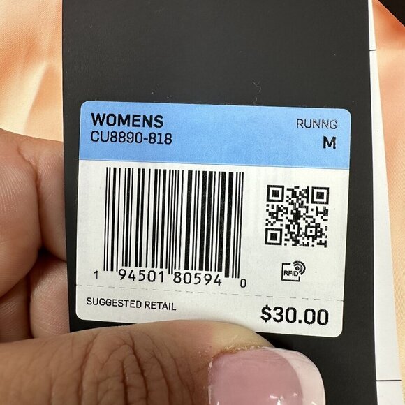 Nike Women's size Medium Dri-fit Tempo Track 3.5 Shorts Arctic Orange - Picture 5 of 7